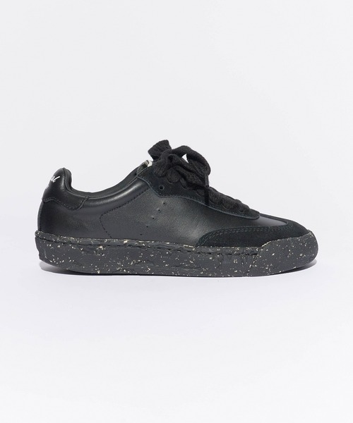 Maison MIHARA YASUHIRO（メゾンミハラヤスヒロ）の「General Scale. Maison MIHARA YASUHIRO /ジェネラルスケール メゾンミハラヤスヒロ　SEINE LEATHER LOW-TOP SNEAKERS スニーカー（スニーカー・メンズ・ブラック/ホワイト/ブラック×ブラック・38/36/44/43/42/41/40/37）」の18枚目の写真