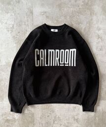 FFEIN | 【FFEIN（フェイン）】デカロゴニットプルオーバー / ニット ロゴ クルーネック モール(ニット/セーター)