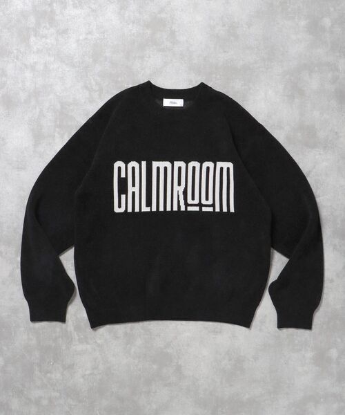 FFEIN（フェイン）の「【FFEIN（フェイン）】デカロゴニットプルオーバー / ニット ロゴ クルーネック モール（ニット/セーター・メンズ・ネイビー/ブラック/アイボリー・SMALL/MEDIUM/LARGE）」の7枚目の写真