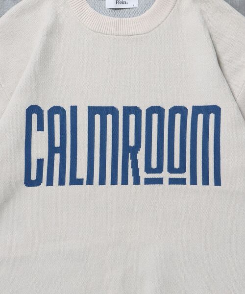 FFEIN（フェイン）の「【FFEIN（フェイン）】デカロゴニットプルオーバー / ニット ロゴ クルーネック モール（ニット/セーター・メンズ・ネイビー/ブラック/アイボリー・SMALL/MEDIUM/LARGE）」の12枚目の写真