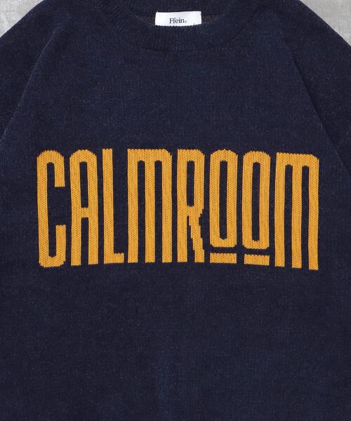 FFEIN（フェイン）の「【FFEIN（フェイン）】デカロゴニットプルオーバー / ニット ロゴ クルーネック モール（ニット/セーター・メンズ・ネイビー/ブラック/アイボリー・SMALL/MEDIUM/LARGE）」の15枚目の写真