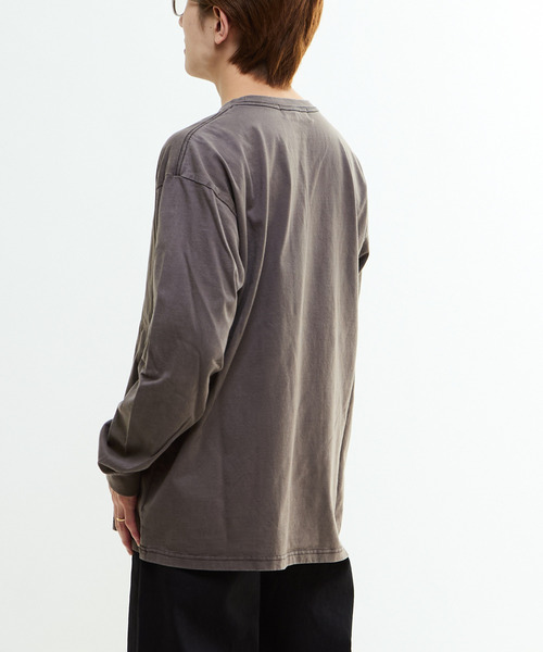 CONVERSE TOKYO（コンバーストウキョウ）の「【S～XLサイズ】STAR★ ONE POINT LONG SLEEVE TEE（Tシャツ/カットソー・レディース・ブラック/ホワイト/ピンク/スミクロ・SMALL/MEDIUM/LARGE/X-LARGE）」の12枚目の写真