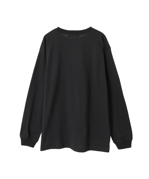 CONVERSE TOKYO（コンバーストウキョウ）の「【S～XLサイズ】STAR★ ONE POINT LONG SLEEVE TEE（Tシャツ/カットソー・レディース・ブラック/ホワイト/ピンク/スミクロ・SMALL/MEDIUM/LARGE/X-LARGE）」の13枚目の写真