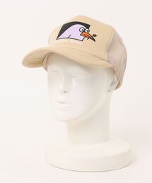 THRASHER（スラッシャー）の「Graphic Print Bird MESH CAP/グラフィックプリント メッシュキャップ トラッカーハット ストリート Y2K レトロ ユニセックス 帽子（キャップ・メンズ）」