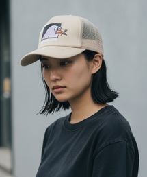 THRASHER | Graphic Print Bird MESH CAP/グラフィックプリント メッシュキャップ トラッカーハット ストリート Y2K レトロ ユニセックス 帽子(キャップ)