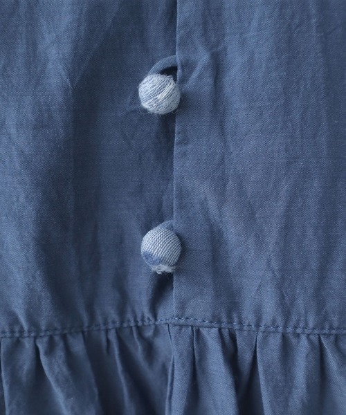 bulle de savon（ビュルデサボン）の「noble flower ジャガード ワンピース（ワンピース・レディース・ブルーグレー/アイボリー・FREE）」の3枚目の写真