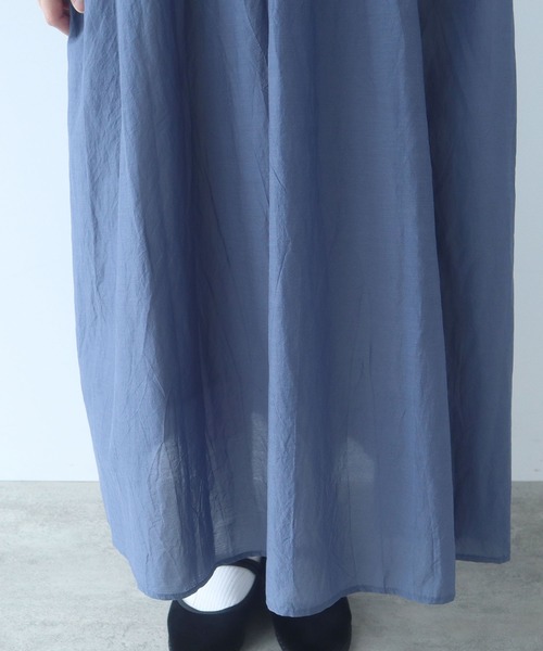 bulle de savon（ビュルデサボン）の「noble flower ジャガード ワンピース（ワンピース・レディース・ブルーグレー/アイボリー・FREE）」の22枚目の写真