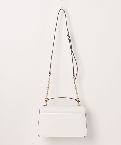 MICHAEL KORS(マイケルコース)の「DELANCEY トップハンドル チェーン サッチェル ミディアム(ハンドバッグ・レディース・ホワイト系・FREE)」の2枚目の写真