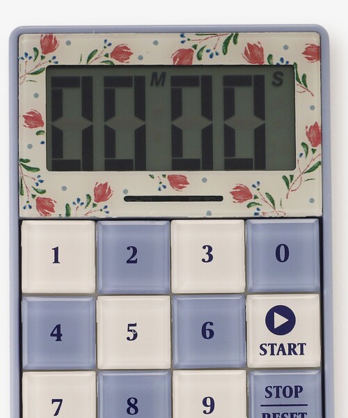 Afternoon Tea(アフタヌーンティー)の「エリタージュフルールデジタルキッチンタイマー(キッチンツール・レディース・ブルー・ONE SIZE)」の5枚目の写真