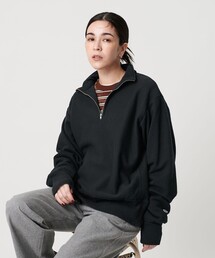 Championハーフジップスウェットシャツ 楽天市場】チャンピオン スウェット CHAMPION ハーフジップ