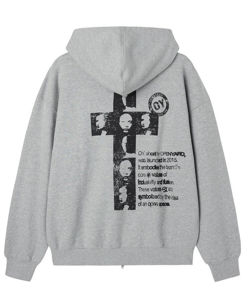 OY ゴシッククロスジップパーカー OY ゴシッククロスジップパーカー OY/オーワイ』 GOTHIC CROSS