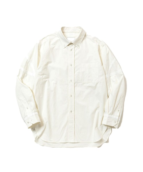 meanswhile(ミーンズワイル)の「Desert Dump Taping Shirts(その他トップス・メンズ・ベージュ/オフホワイト/ブラック・3(L)/2(M))」の2枚目の写真
