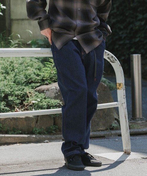 Gramicci(グラミチ)の「Gramicci/グラミチ STRETCH DENIM NN-PANT CROPPED デニムパンツ(デニムパンツ・メンズ・ワンウォッシュ/ダークブルー/ライトブルー・S/M/L/XL/XXL)」の7枚目の写真