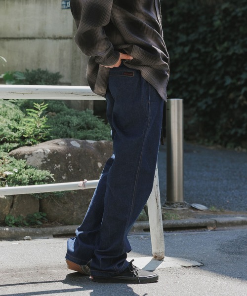 クロネコ発送　美品　GRAMICCI グラミチ　ダークブルー デニムパンツ Gramicci/グラミチ STRETCH DENIM NN-PANT CROPPED デニムパンツ