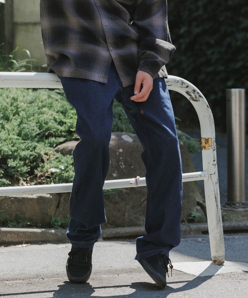 Gramicci(グラミチ)の「Gramicci/グラミチ STRETCH DENIM NN-PANT CROPPED デニムパンツ(デニムパンツ・メンズ・ワンウォッシュ/ダークブルー/ライトブルー・S/M/L/XL/XXL)」の6枚目の写真