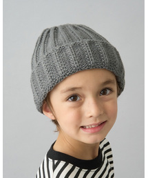 b・ROOM | 【デイリースタンダードウェアシリーズ】ベーシックニットビーニー(ニットキャップ/ビーニー)