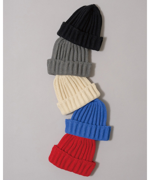 b・ROOM（ビールーム）の「【デイリースタンダードウェアシリーズ】ベーシックニットビーニー（ニットキャップ/ビーニー・キッズ・チャコール/レッド/アイボリー/ブラック/ブルー・52-54cm）」の22枚目の写真