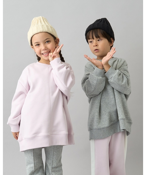 b・ROOM（ビールーム）の「【デイリースタンダードウェアシリーズ】ベーシックニットビーニー（ニットキャップ/ビーニー・キッズ・チャコール/レッド/アイボリー/ブラック/ブルー・52-54cm）」の6枚目の写真