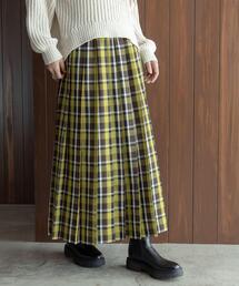 URBAN RESEARCH Sonny Label | チェックプリーツイージースカート(スカート)