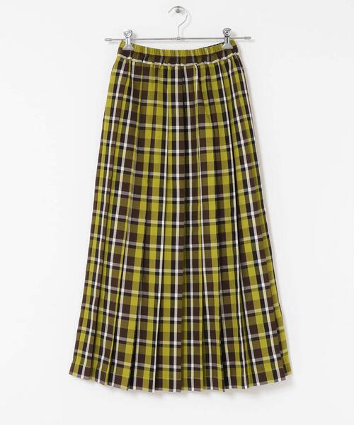 URBAN RESEARCH Sonny Label(アーバンリサーチサニーレーベル)の「チェックプリーツイージースカート(スカート・レディース・ブラウン系その他/グリーン系その他/ブルー系その他・36/38)」の11枚目の写真