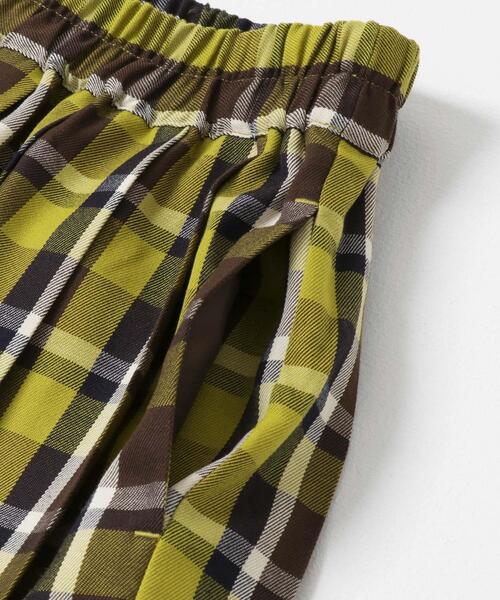 URBAN RESEARCH Sonny Label(アーバンリサーチサニーレーベル)の「チェックプリーツイージースカート(スカート・レディース・ブラウン系その他/グリーン系その他/ブルー系その他・36/38)」の12枚目の写真