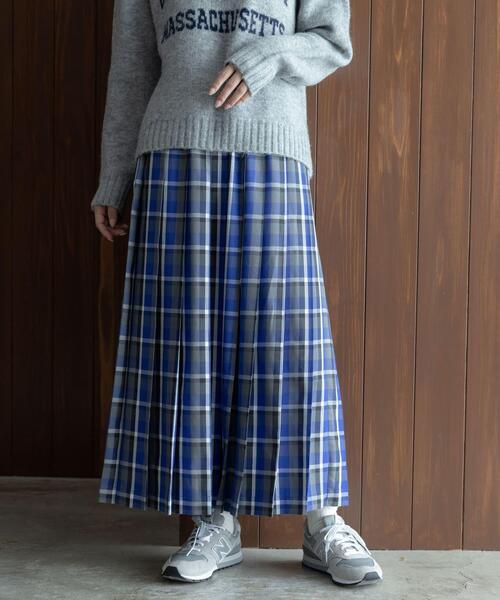 チェックプリーツイージースカート（スカート）｜URBAN RESEARCH Sonny