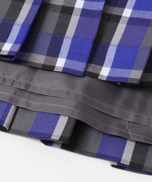 URBAN RESEARCH Sonny Label（アーバンリサーチサニーレーベル）の「チェックプリーツイージースカート（スカート・レディース・ブラウン系その他/グリーン系その他/ブルー系その他・36/38）」の15枚目の写真