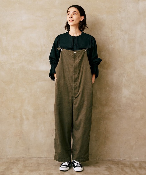 LA MARINE FRANCAISE(マリン フランセーズ)の「レースのセーラーブラウス(シャツ/ブラウス・レディース・ブラック/ホワイト・FREE)」の10枚目の写真