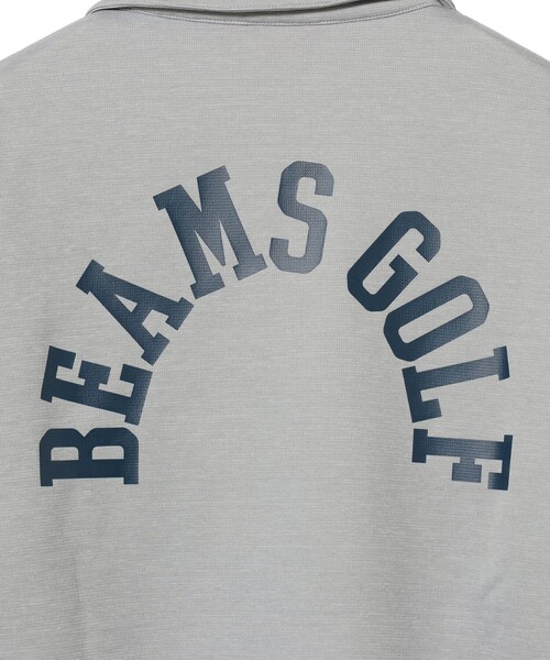 BEAMS GOLF（ビームスゴルフ）の「ORANGE LABEL / アーチロゴ ハーフジップ プルオーバー（スウェット・メンズ・グレー/ブラック/ブラウン・LARGE/MEDIUM/X-LARGE/SMALL）」の15枚目の写真