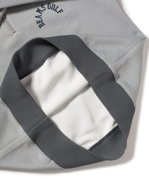 BEAMS GOLF（ビームスゴルフ）の「ORANGE LABEL / アーチロゴ ハーフジップ プルオーバー（スウェット・メンズ・グレー/ブラック/ブラウン・LARGE/MEDIUM/X-LARGE/SMALL）」の16枚目の写真