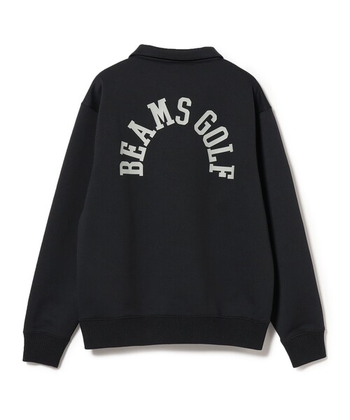 BEAMS GOLF（ビームスゴルフ）の「ORANGE LABEL / アーチロゴ ハーフジップ プルオーバー（スウェット・メンズ・グレー/ブラック/ブラウン・LARGE/MEDIUM/X-LARGE/SMALL）」の18枚目の写真
