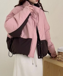 バイカラー」に該当するダウンジャケット/コートファッション通販