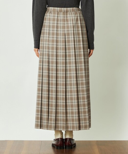 MACKINTOSH PHILOSOPHY（ﾏｯｷﾝﾄｯｼｭ ﾌｨﾛｿﾌｨｰ）の「GREY LABEL チェックプリーツスカート（スカート・レディース・ネイビー/ベージュ系その他4・2/1）」の7枚目の写真