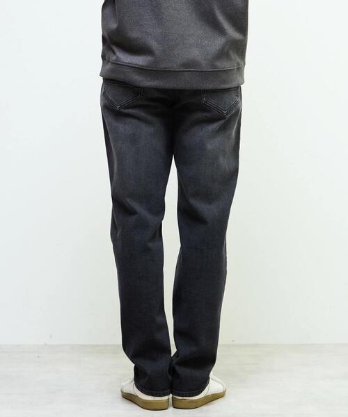 MEN'S MELROSE（メンズメルローズ）の「スリムテーパードストレッチデニム（デニムパンツ・メンズ・ブラック/インディゴブルー・3/4/2/5）」の12枚目の写真