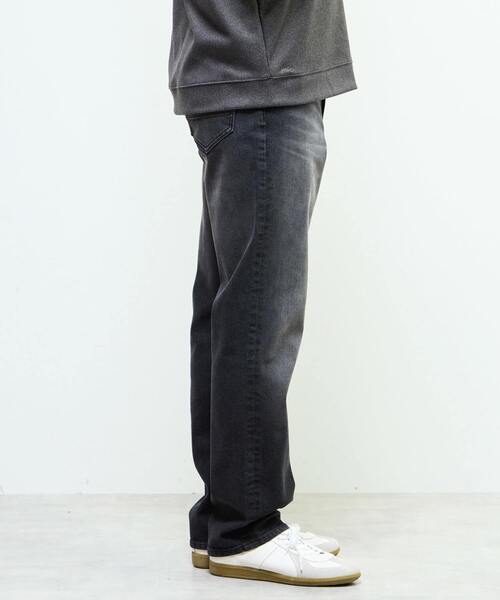 MEN'S MELROSE（メンズメルローズ）の「スリムテーパードストレッチデニム（デニムパンツ・メンズ・ブラック/インディゴブルー・3/4/2/5）」の10枚目の写真