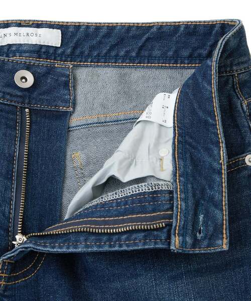 MEN'S MELROSE（メンズメルローズ）の「スリムテーパードストレッチデニム（デニムパンツ・メンズ・ブラック/インディゴブルー・3/4/2/5）」の8枚目の写真