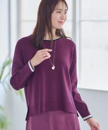 Reflect（リフレクト）の「【WEB先行カラーあり／セットアップ可】ゆったりフォルムニット（ニット/セーター）」