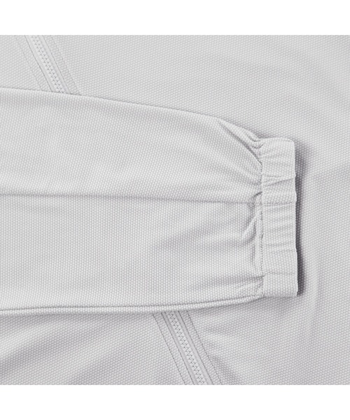ZOY（ゾーイ）の「MEN CORDURAストレッチハニカム ZIPフーディー（パーカー・メンズ・シルバーグレー/ネイビー・MEDIUM/LARGE/SMALL）」の5枚目の写真