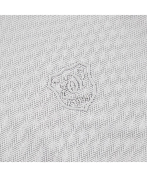 ZOY（ゾーイ）の「MEN CORDURAストレッチハニカム ZIPフーディー（パーカー・メンズ・シルバーグレー/ネイビー・MEDIUM/LARGE/SMALL）」の7枚目の写真