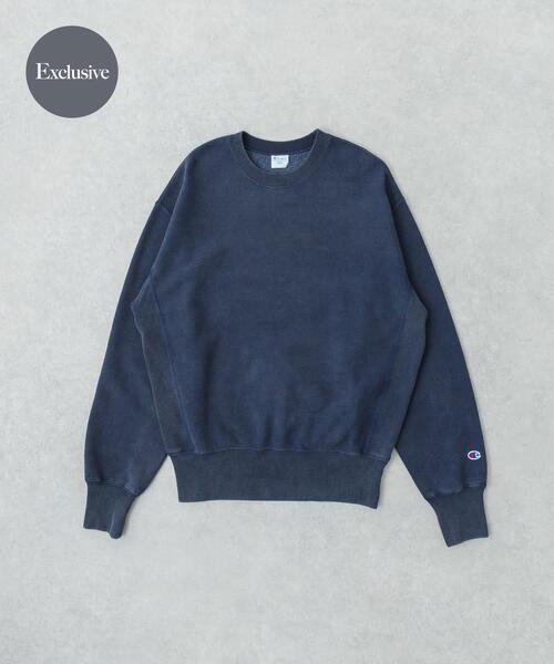 セール】『別注』CHAMPION×URBAN RESEARCH SNOW POWDER WASH CREW-NECK