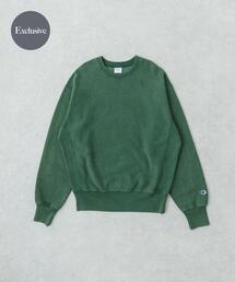 『別注』CHAMPION×URBAN RESEARCH SNOW POWDER WASH CREW-NECK