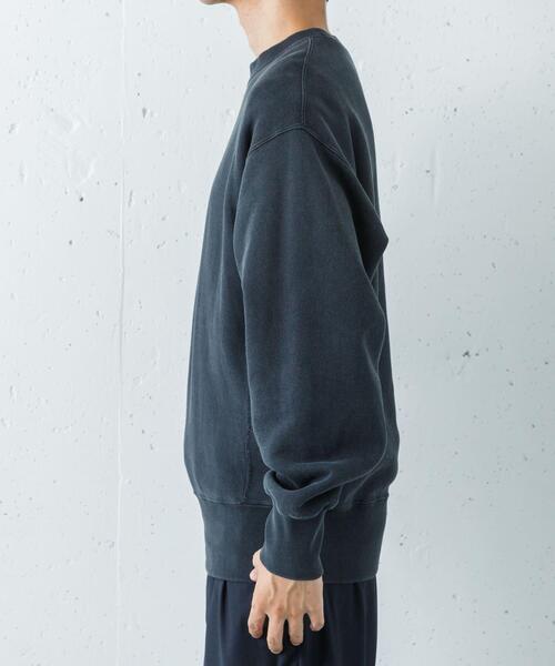Champion(チャンピオン)の「『別注』CHAMPION×URBAN RESEARCH SNOW POWDER WASH CREW-NECK(スウェット・メンズ・グリーン/ネイビー/レッド/ブラック・X-LARGE/LARGE/MEDIUM)」の6枚目の写真