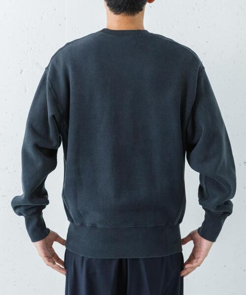 Champion(チャンピオン)の「『別注』CHAMPION×URBAN RESEARCH SNOW POWDER WASH CREW-NECK(スウェット・メンズ・グリーン/ネイビー/レッド/ブラック・X-LARGE/LARGE/MEDIUM)」の7枚目の写真