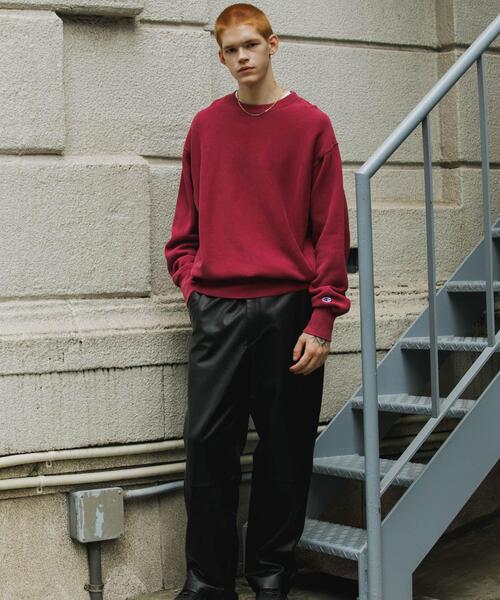 Champion(チャンピオン)の「『別注』CHAMPION×URBAN RESEARCH SNOW POWDER WASH CREW-NECK(スウェット・メンズ・グリーン/ネイビー/レッド/ブラック・X-LARGE/LARGE/MEDIUM)」の19枚目の写真