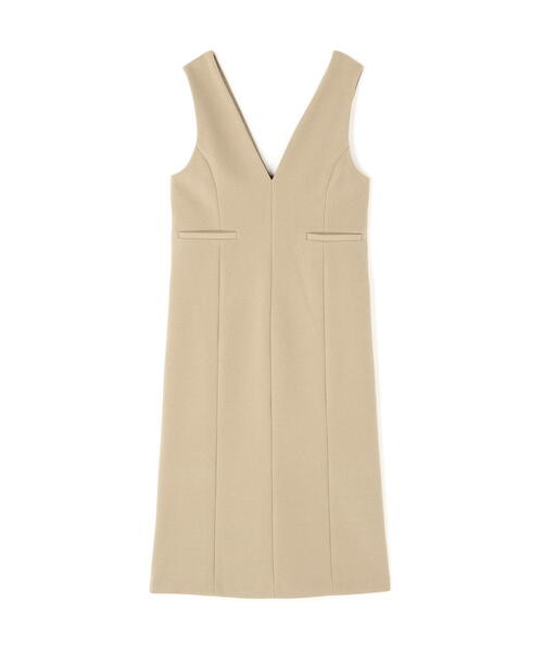 NATURAL BEAUTY BASIC（ナチュラルビューティーベーシック）の「◇圧縮ジャージーシリーズ ジャンパースカート（ジャンパースカート・レディース・ブラック/ベージュ/オフホワイト/ブルー・SMALL/MEDIUM）」の22枚目の写真