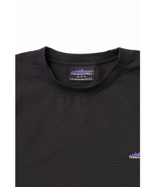 THOUSAND MILE（サウザンドマイル）の「[M's]SHORT SLEEVE T-SHIRT & LONG PANTS SET HIGH AIR PERMEABILITY/ショートスリーブＴシャツ＆ロングパンツセット（セットアップ・メンズ・ブラック/グレイッシュベージュ/ブルー/セージグリーン・M/L/XL/S/XS）」の5枚目の写真
