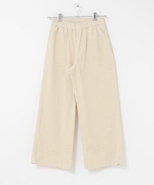 URBAN RESEARCH Sonny Label(アーバンリサーチサニーレーベル)の「コーデュロイベイカーイージーパンツ(その他パンツ・レディース・チャコールグレー/アイボリー/グレー系その他・36/38)」の11枚目の写真