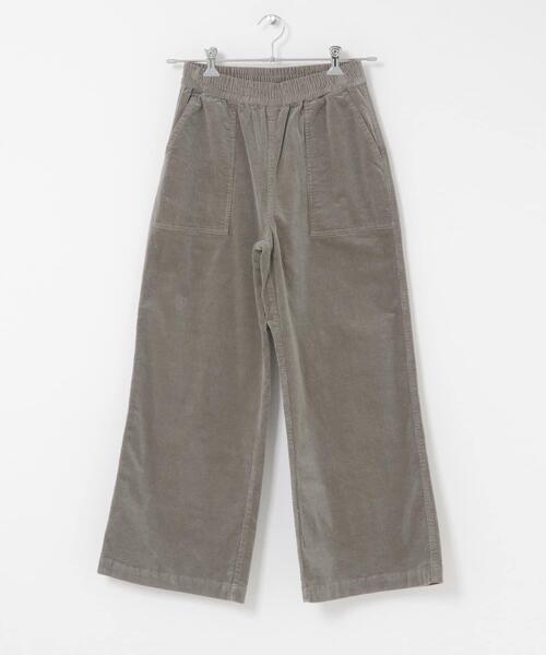 URBAN RESEARCH Sonny Label(アーバンリサーチサニーレーベル)の「コーデュロイベイカーイージーパンツ(その他パンツ・レディース・チャコールグレー/アイボリー/グレー系その他・36/38)」の20枚目の写真
