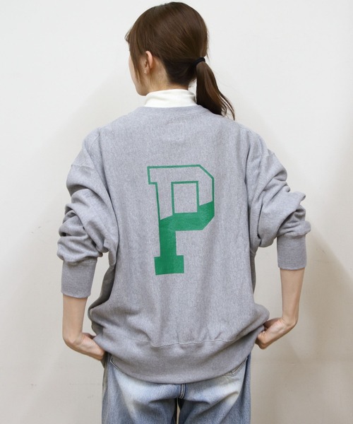 Sanca（サンカ）の「Sanca/サンカ　プロパティークルースウェット　PROPERTY CREW SWEAT（スウェット・メンズ・グレー/インディゴブルー・2/3）」の7枚目の写真