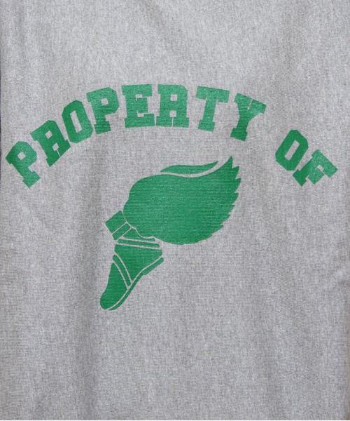 Sanca（サンカ）の「Sanca/サンカ　プロパティークルースウェット　PROPERTY CREW SWEAT（スウェット・メンズ・グレー/インディゴブルー・2/3）」の8枚目の写真